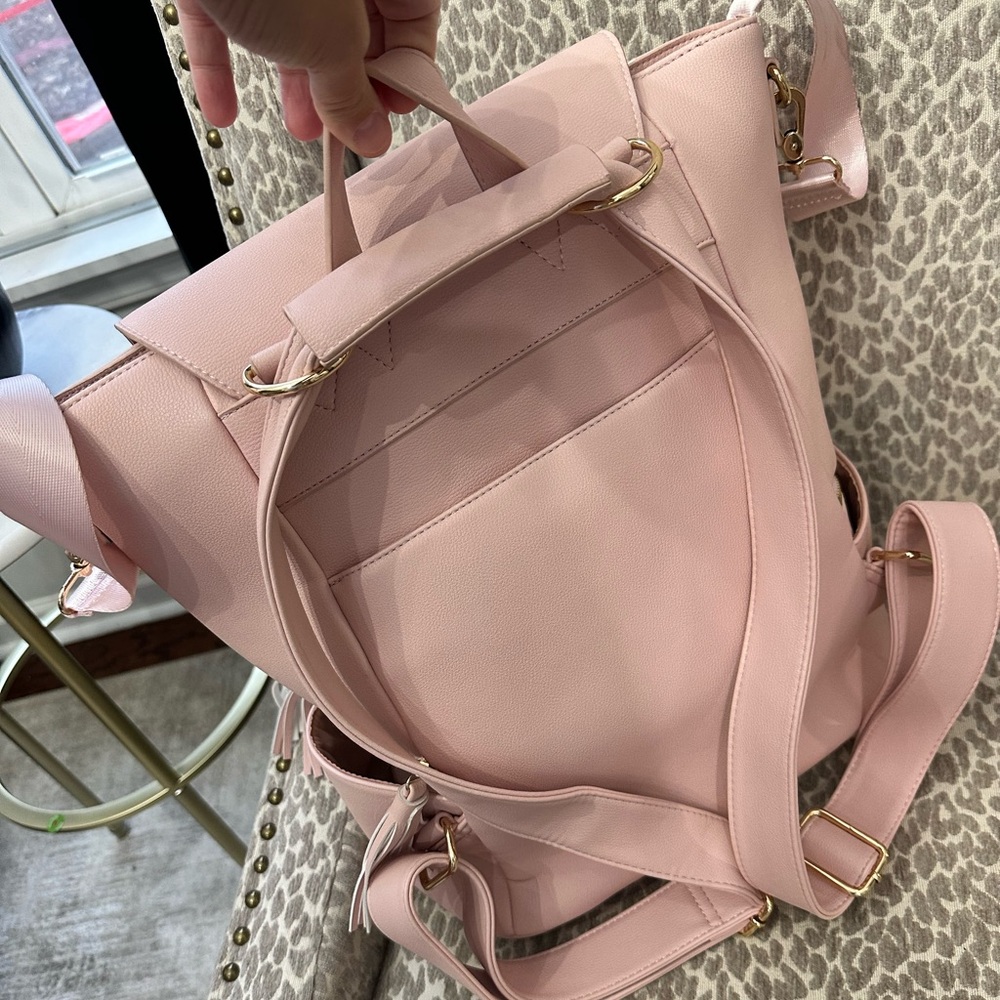 Hollis Blush Pink Backpack - Picture 2 of 2